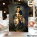 Vintage Military Officer On Horseback Classic Portrait Painting Poster, Realistic Dim-toned Historical Figure Poster, Elegant Classic Art Piece Ideal_maomaolike.com
