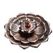 Antique Style Lotus Pure Copper Sandalwood Tray Holder Incense Stick Home Indoor Tea Ceremony Creative Agarwood Aromatherapy Burne_maomaolike.com