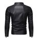 Men's leather jacket Men's autumn/winter motorcycle casual coat men's_maomaolike.com