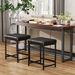 2 Pack Vanity Stool Chair, Makeup Stool, Leather Vanity Stool, Modern Foot Stool For Vanity Makeup, Living Room, Bedroom And Entryway, Barstools_maomaolike.com