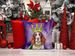 Welsh Springer Spaniel King Of Mardi Gras Throw Pillow Machine Washable, Indoor Outdoor Decorative Pillow For Couch, Bed Or Patio, 18Hx18W_maomaolike.com