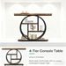 41.3" Console Table Sofa Table Entryway Console Table Narrow Wood Accent Tables_maomaolike.com