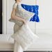 Plush Sofa Pillow Cover Light Luxury Chenille Jacquard Living Room Pillow Cover Bedside Cushion Bed Back Pillow_maomaolike.com
