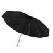 Fully Automatic Ring-buckle Umbrella, Extra Large, Portable, Reinforced, Thickened, Sturdy, Wind-resistant, With Hook, Suitable Fo_maomaolike.com