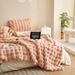 Blankets Rabbit Bubble Velvet Double Sided Thickened Office Nap Blanket Sofa Cover_maomaolike.com
