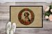 American English Coonhound Christmas Flowers Doormat Front Door Mat Indoor Outdoor Rugs For Entryway, Non Slip Washable Low Pile, 24H X 36W_maomaolike.com