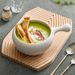White Handle Cup Large Capacity Breakfast Creative Hotel Restaurant Specialty Artistic Ceramic Salad Soup Noodle Bowl_maomaolike.com