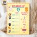 Vet Check-up Themed Painting Poster, Cute Cartoon Cat Pet Health Checklist Poster, Educational Pet Care Guide Ideal For Pet Care Spaces, Home Decor_maomaolike.com