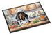 Black And Tan Coonhound The Chef Doormat Front Door Mat Indoor Outdoor Rugs For Entryway, Non Slip Washable Low Pile, 24H X 36W_maomaolike.com