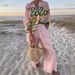 Women's Clothing Fashion Printed Leisure Vacation Style Suit _maomaolike.com