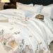 Wholesale 60 Count Austrian Lenzing Tencel Four-Piece Simple Naked Sleep Double-Sided Cool Silky Embroidery 4-Piece Set_maomaolike.com