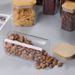 sealed Food Grade Storage Grain Miscellaneous Grains Glass Bottle With Lid Tea And Tangerine Peel Storage Jar_maomaolike.com