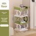 Simple Multi-tiered Shoe Cabinet, Compact Home Shoe Rack For The Entryway, Space-saving Shoe Organizer_maomaolike.com
