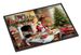 Cookies With Santa Claus Doormat Front Door Mat Indoor Outdoor Rugs For Entryway, Non Slip Washable Low Pile, 24H X 36W_maomaolike.com