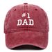 Unisex DAD alphabet embroidered hat cartoon retro do old soft-top washed baseball cap_maomaolike.com