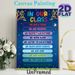 Classroom Rules Painting Poster, Vibrant Night-themed Colorful Motivational Text Poster, Conveys Positive Class Values To Foster A Harmonious Learning_maomaolike.com