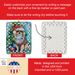 Tibetan Spaniel Christmas Porcelain Ornament Christmas Tree Hanging Decorations For Home Christmas Holiday, Rectangle, Gift, Multicolor_maomaolike.com