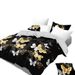 9 Piece Soft All-Season Washed Microfiber Cover Set , Twin/Queen/King/Calking Bedding Set With Pillowcases,Bedspread Print Curtains & Solid Curtains,Print, Moisture-Wicking, Soft ,Cooling, Easy Care_maomaolike.com