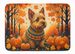 Norwich Terrier Fall Memory Foam Kitchen Mat Machine Washable Anti-Fatigue Mat Cushion Comfort Bath Mat Or Kitchen Rug_maomaolike.com