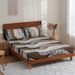 Wild Animal Print 3D Fitted Sheet Set - Leopard Tiger Pattern Polyester Stretchable Bed Cover With Pillowcases_maomaolike.com