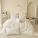 Premium Lace-Trimmed Ins Bedding Set - 1500-2000g High-Quality Polyester, Available In 1.2m-2.0m Sizes (Bed Sheets, Bed Skirts_maomaolike.com