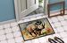 Rhinoceros Doormat Front Door Mat Indoor Outdoor Rugs For Entryway, Non Slip Washable Low Pile, 24H X 36W_maomaolike.com