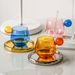 Designer Niche High-Value Light Luxury Latte Coffee Cup And Saucer High-End Exquisite English Afternoon Tea Set_maomaolike.com