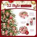 24Pcs Elves Christmas Tree Wooden Ornaments Candy Canes Design Ornament With Ropes Elf Snowman Soldier Santa Claus Penguin Gingerbread Decor For Home Wall Christmas Tree Party_maomaolike.com