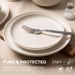 12-Piece Stoneware Dinnerware Sets With Mugs | Microwave & Dishwasher Safe | Non-Toxic Dinner Plates Bowls Set | Stackable Matte Glaze Kitchenware For 3_maomaolike.com