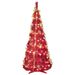 6FT Pop Up Tree
+150 Lights
4 Ribbons
1 Large Bow
12 Christmas Flowers
12 Snowflakes
12 Pine Cones
12 60MM Balls_maomaolike.com