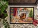 Dachshund Christmas Cookies Doormat Front Door Mat Indoor Outdoor Rugs For Entryway, Non Slip Washable Low Pile, 24H X 36W_maomaolike.com