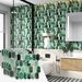30*30cm*10 Pieces 3D Emerald Hexagon Tile Crystal Stickers – Self-Adhesive Waterproof Wall Covering For Shower & Kitchen_maomaolike.com