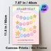 Pastel Rainbow Reward Chart Painting Poster, Dreamy Pastel Glitter Star & Bubble Design Poster, Practical Tool To Track Progress And Rewards, Suitable_maomaolike.com