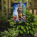Bloodhound Christmas Reindeer Garden Flag Mailbox Flag Decorative Yard Flag Banner Outside Patio Artwork Yard Flower Beds, Garden Size, Multicolor_maomaolike.com