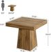 Dining Table, Square Farmhouse Kitchen Table Dinner Table_maomaolike.com