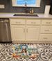 Basset Hound The Chef Memory Foam Kitchen Mat Machine Washable Anti-Fatigue Mat Cushion Comfort Bath Mat Or Kitchen Rug_maomaolike.com