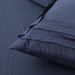 Modern Minimalist Bedding Set - Navy Blue & Earthy Yellow Twin/Queen/King Size | High-Quality Polyester With Active Printing & Twill Weave_maomaolike.com