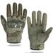 Camouflage tactical gloves dedicated CS exoskeleton protection five finger touch screen anti collision non slip wear resistant outdoor cycling gloves_maomaolike.com