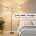Three-Color Temperature & Dimmable Three-Head Floor Lamp Create A Cozy Home Lighting Ambiance_maomaolike.com