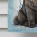 Black Chow Chow Happy Birthday House Flag Large Porch Sleeve Pole Decorative Outside Yard Banner Artwork Wall Hanging, Polyester, House Size, Multicolor_maomaolike.com