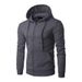 Men's Clothing warm sweatshirt hooded zipper sweatshirt men's slim sports casual sweatshirt_maomaolike.com