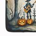 Mariachi Skeleton Band Spooky Halloween Memory Foam Kitchen Mat Machine Washable Anti-Fatigue Mat Cushion Comfort Bath Mat Or Kitchen Rug_maomaolike.com