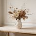 Vintage Botanical Ceramic Vase Textured Surface · Timeless Interior Decor_maomaolike.com