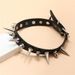 1pc Punk Gothic Necklace Rivet Choker Y2K For Men Women New Year Christmas Party Birthday Valentine's Day Lovers Gifts_maomaolike.com
