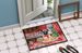 Pug Christmas Cookies Doormat Front Door Mat Indoor Outdoor Rugs For Entryway, Non Slip Washable Low Pile, 24H X 36W_maomaolike.com