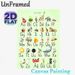 German Alphabet Painting Poster, Watercolor-style Illustrated German Alphabet Poster, Educational Visual Guide With Matching Themed Objects For Study_maomaolike.com