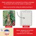 Serengeti Cat By The Christmas Tree Porcelain Ornament Christmas Tree Hanging Decorations For Home Christmas Holiday, Rectangle, Gift, Multicolor_maomaolike.com