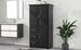 Tall And Wide Storage Cabinet With Doors For Bathroom/Office, Three Drawers_maomaolike.com