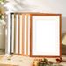 Solid Wood Photo Empty Wall Hanging 4K 8K Blank Picture Mounting A3 A4 Hard Pen Calligraphy Works With Cardboard Display_maomaolike.com