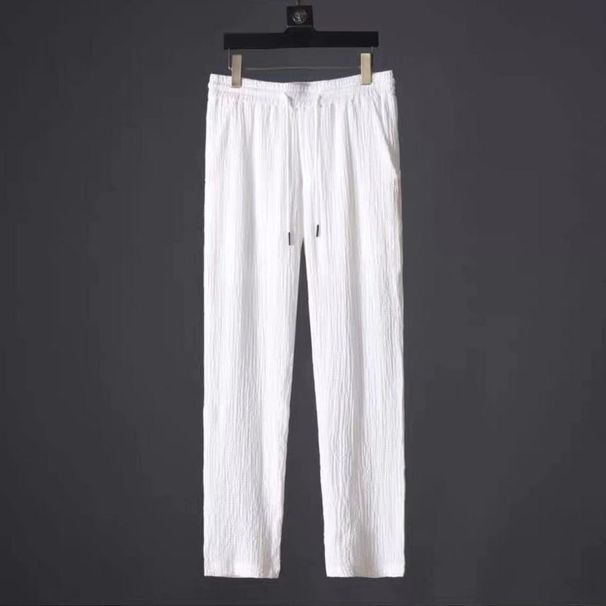 Men's Casual Suit Thin High-End Sports Suit Men's Fashion Short-Sleeved Trousers _maomaolike.com